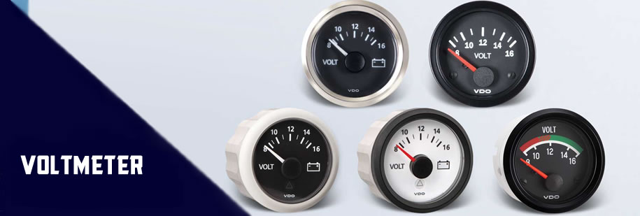 vdo Voltmeter gauge-banner